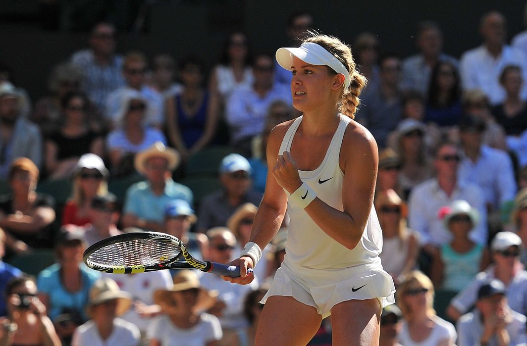 Eugénie Bouchard Wimbledon 2014