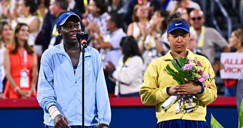 Victoria Mboko, Naomi Osaka - Montreal 2025